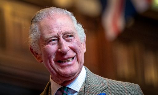 Image of King Charles III smiling